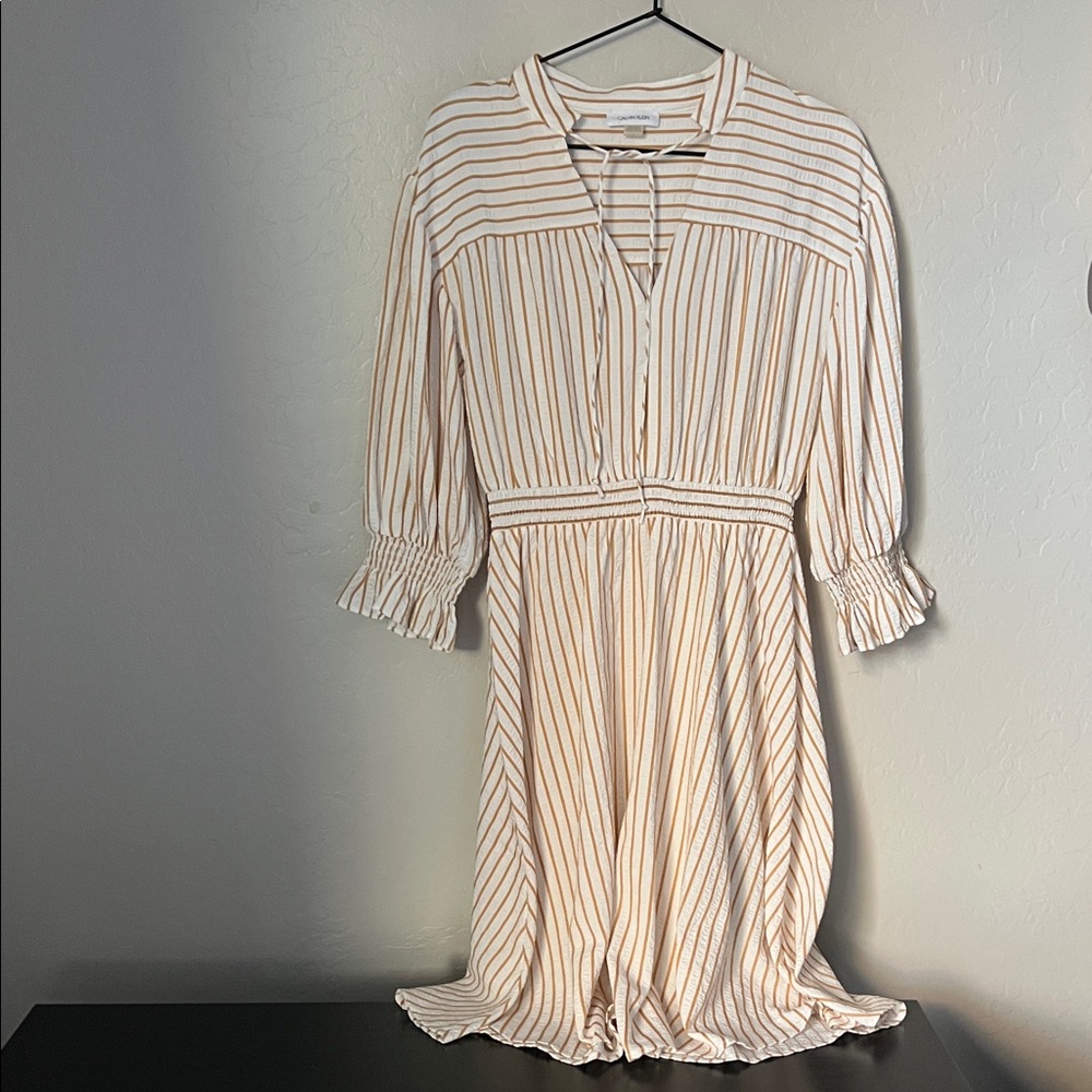 Calvin Klein Striped Dress